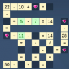 Thumbnail game - Math Cross